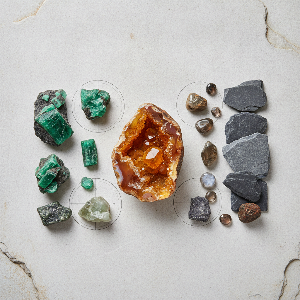 Gemstone Identification Chart: Hardness, Color, and the Usual Mix-Ups