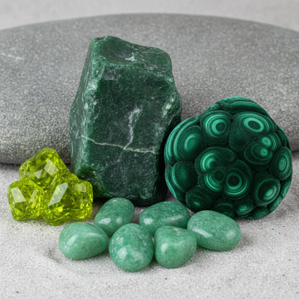 How to Identify Green Stones: From Jade to Malachite and Peridot