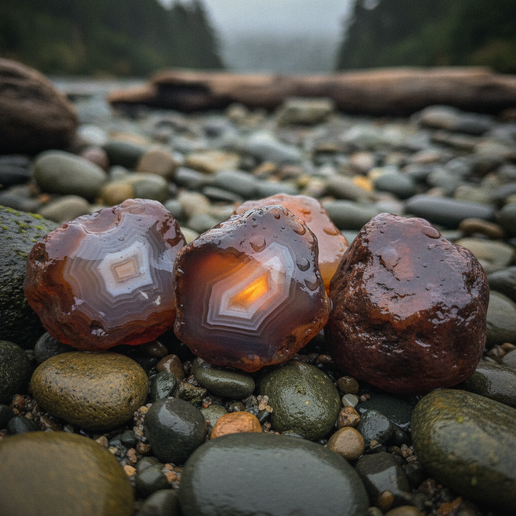 Identifying Raw Agates in the Field: Banded Chalcedony Made Simple